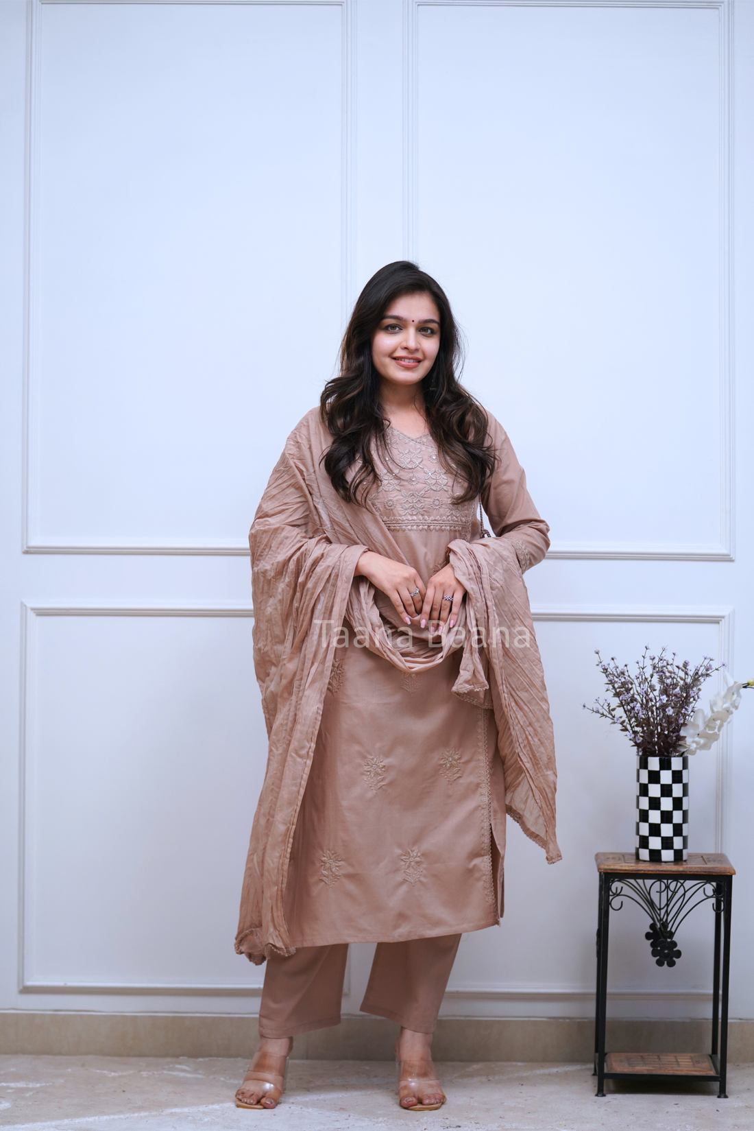 Dupatta Pant Set