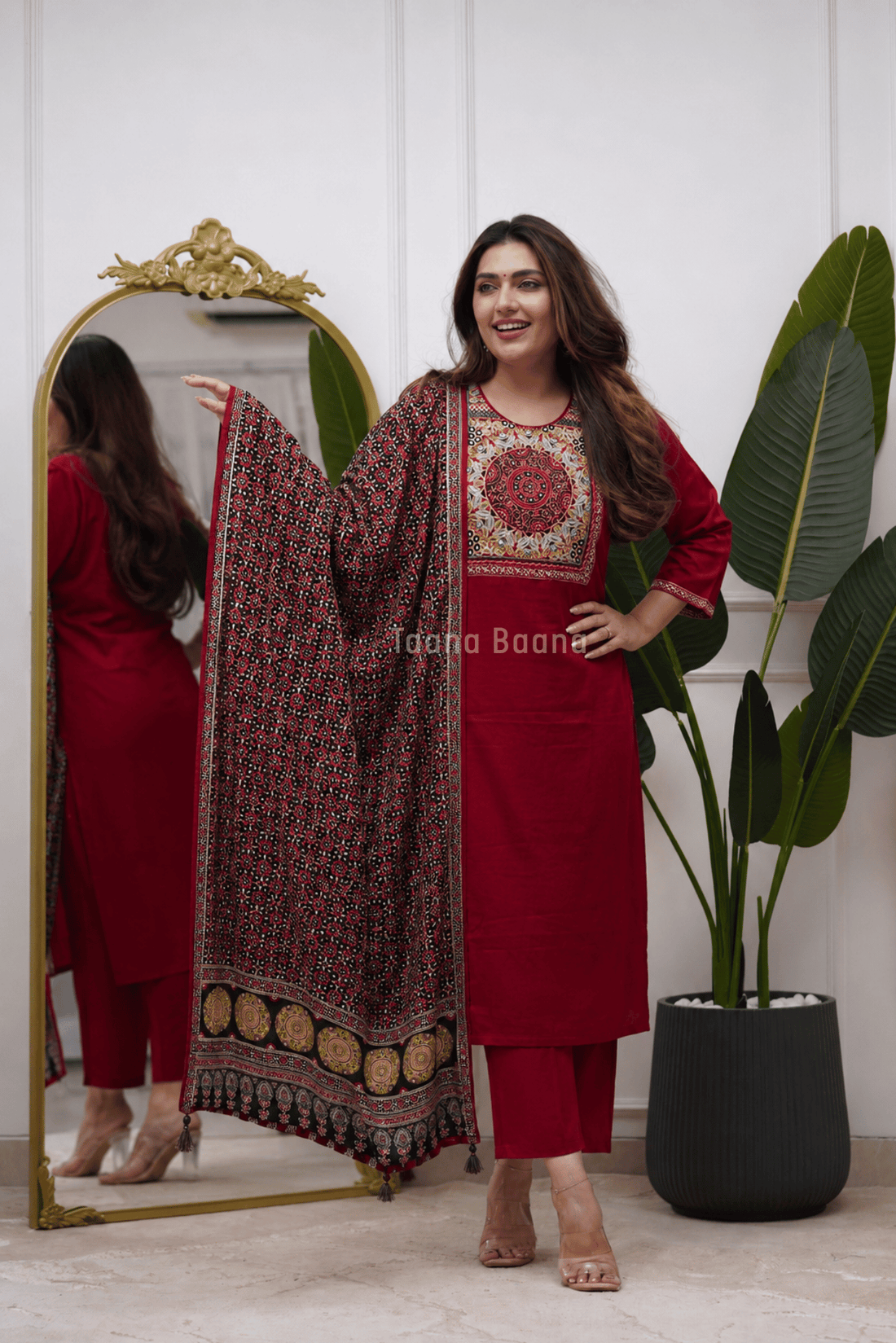 Dupatta Pant Set