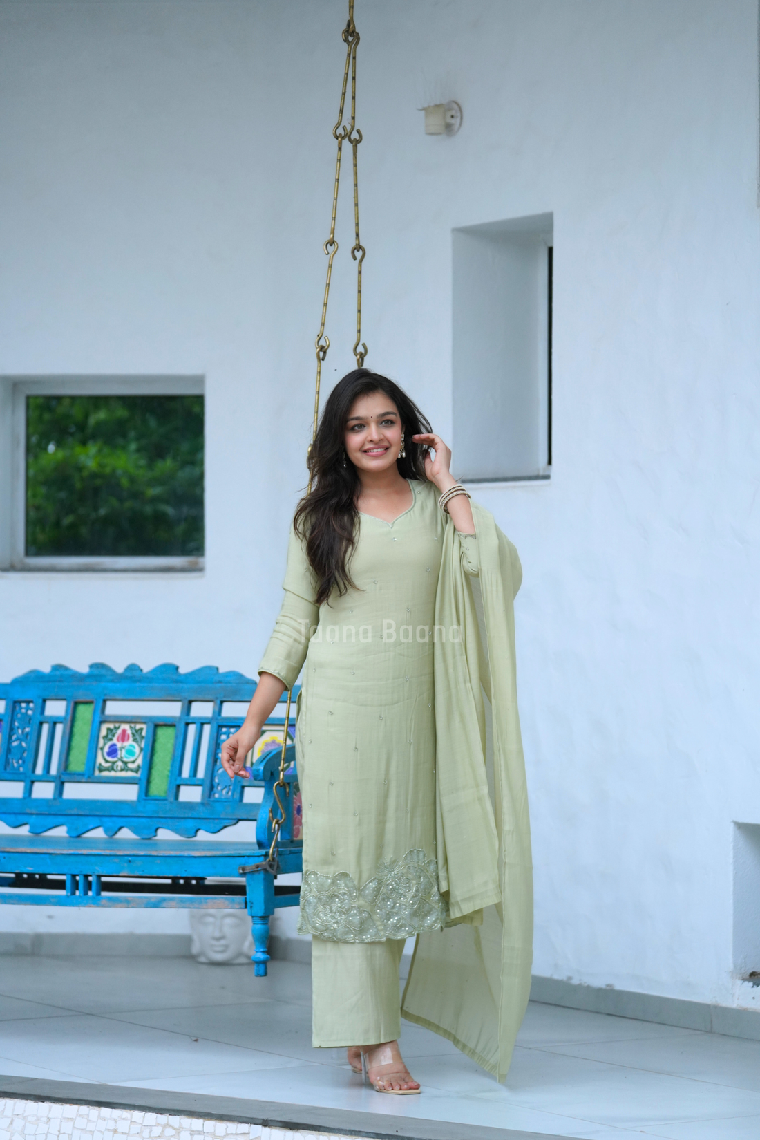 Dupatta Pant Set