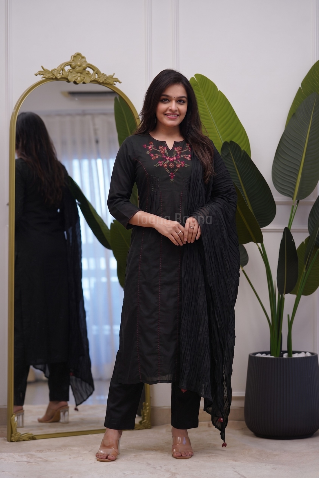 Dupatta Pant Set