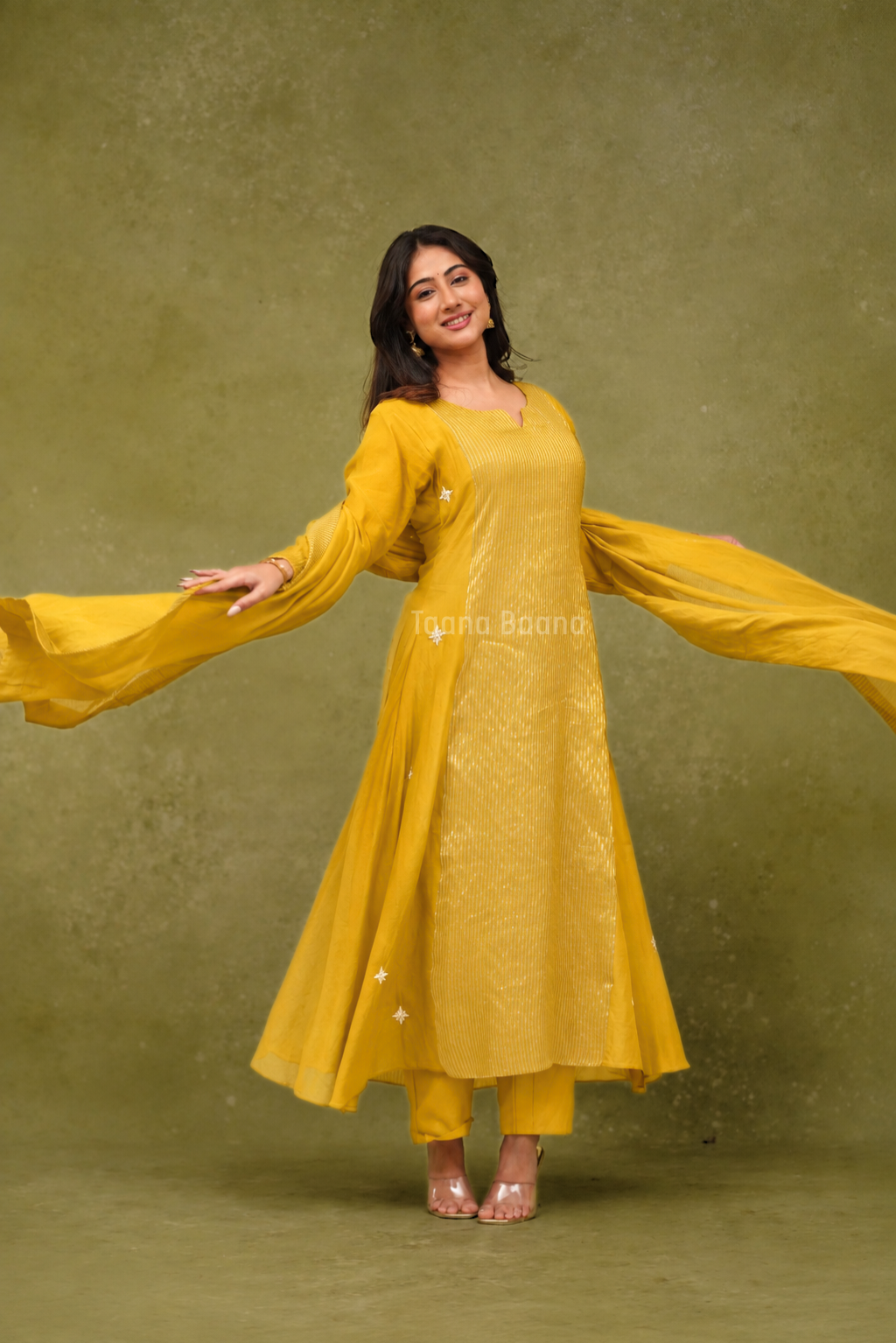 Anarkali Dupatta Set