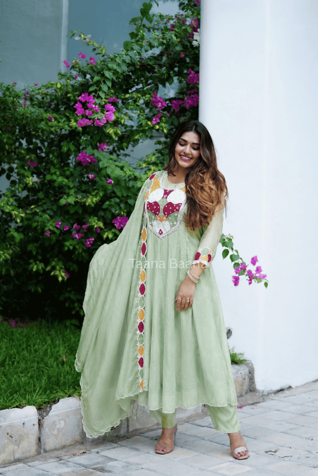 Dupatta Pant Set