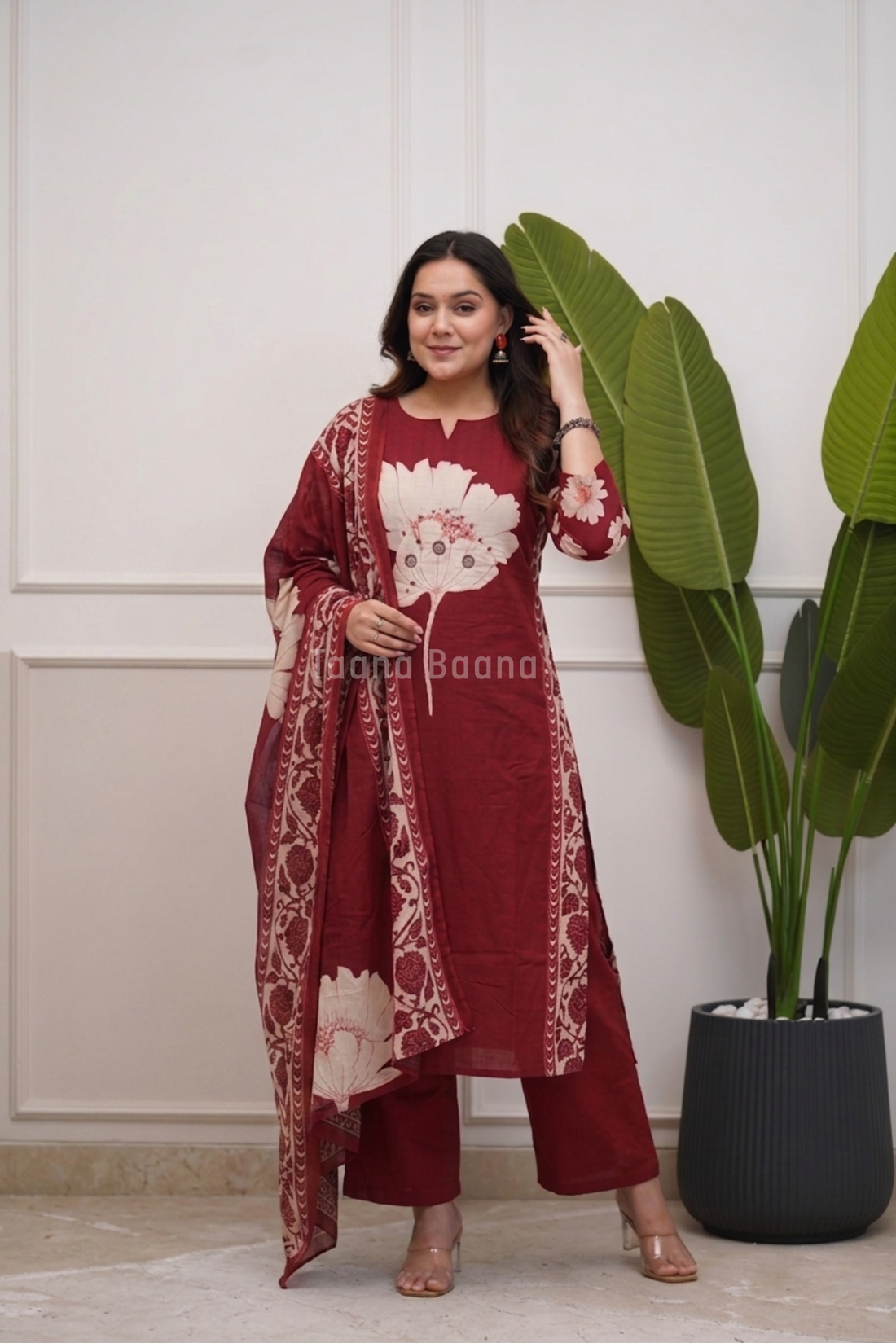 Dupatta Pant Set
