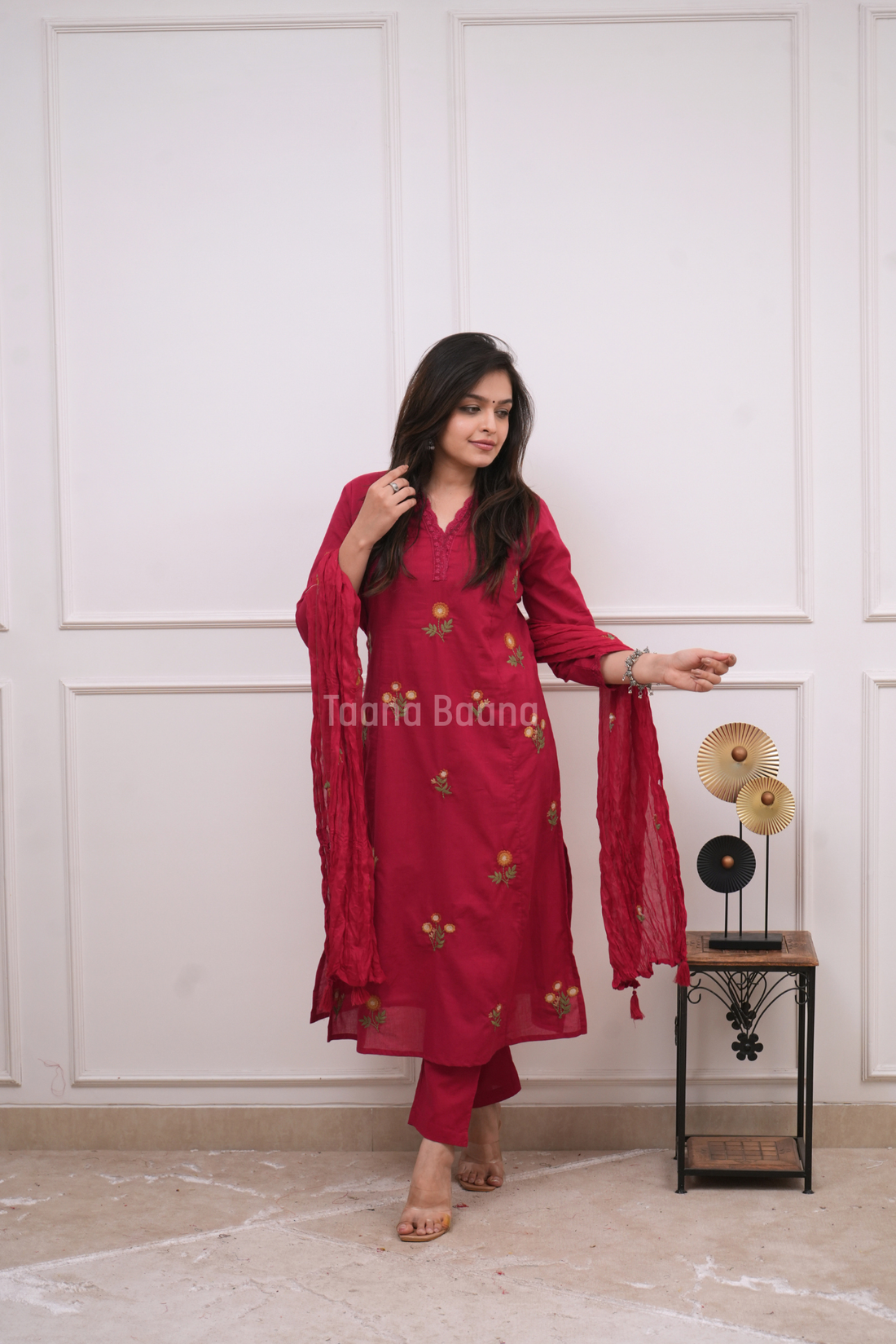 Dupatta Pant Set
