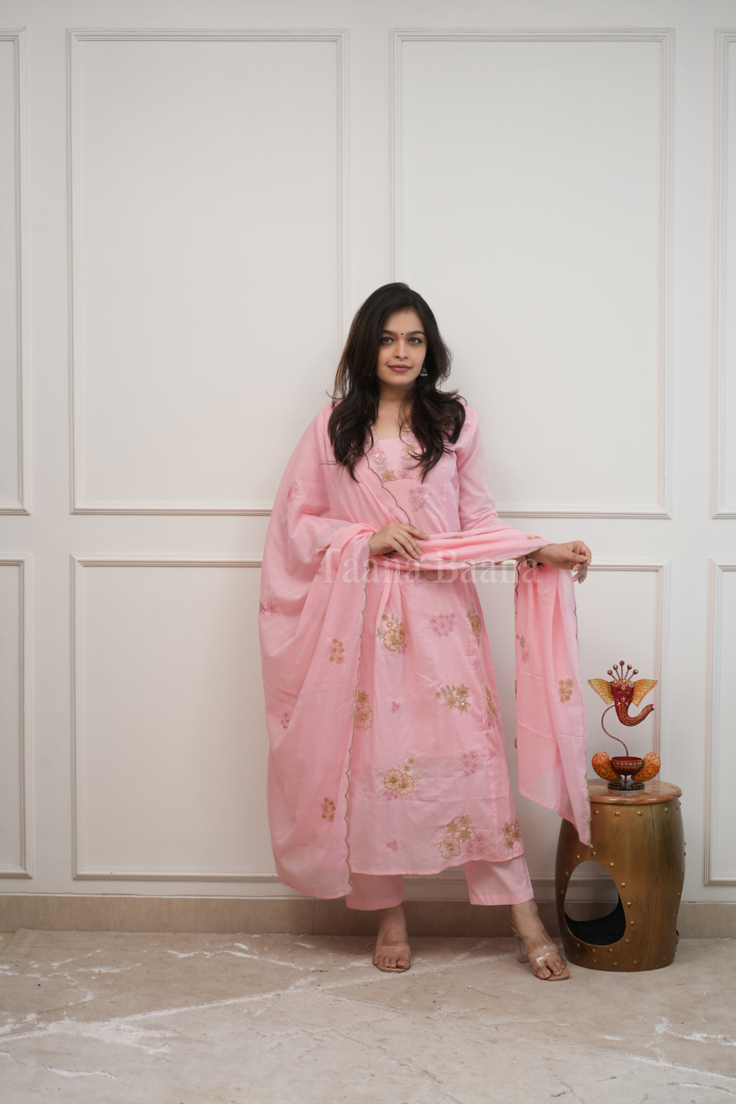 Dupatta Pant Set