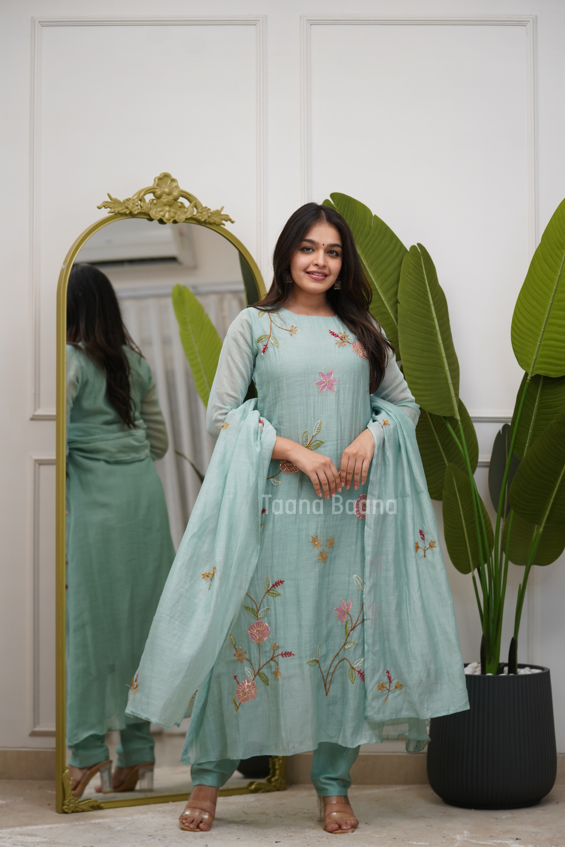Dupatta Pant Set
