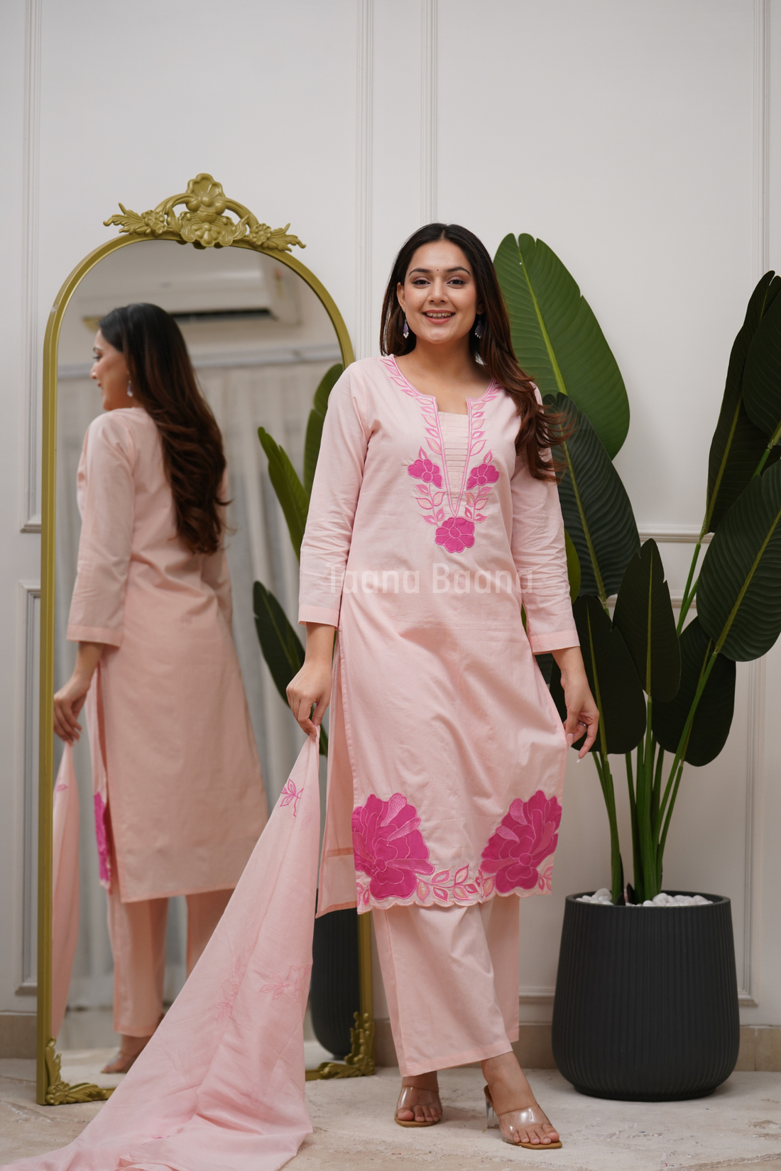 Dupatta Pant Set