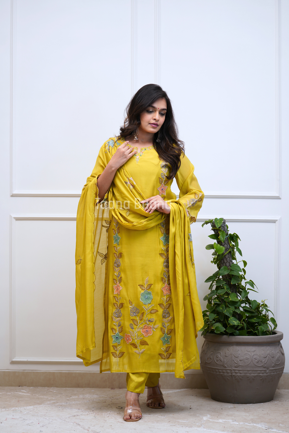 Dupatta Pant Set