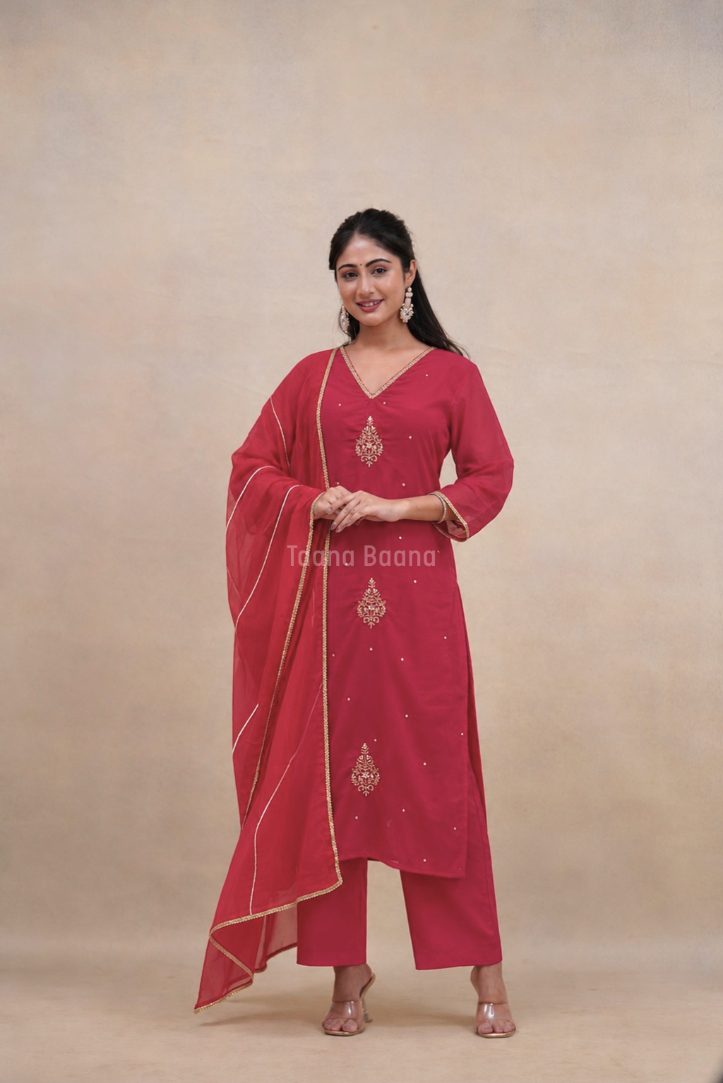 Dupatta Pant Set