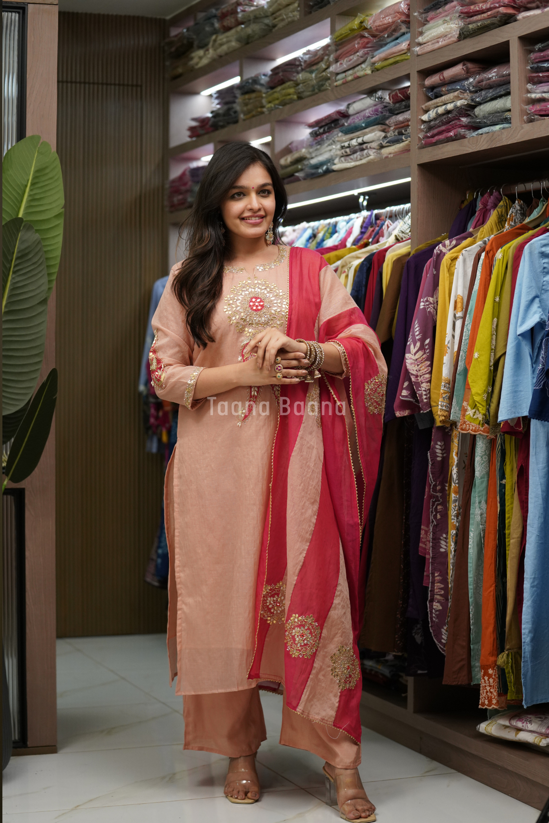 Dupatta Pant Set