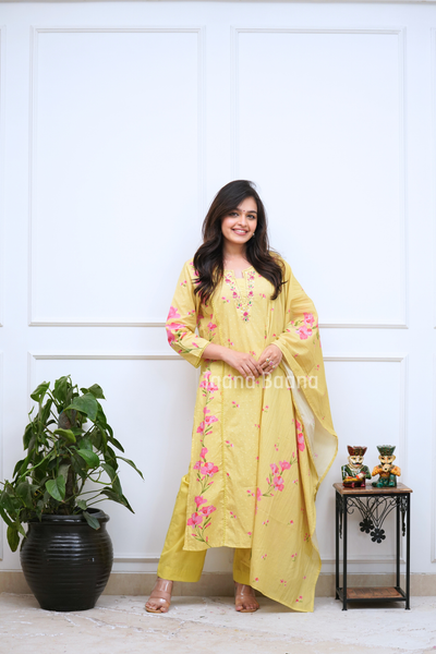 Dupatta Pant Set