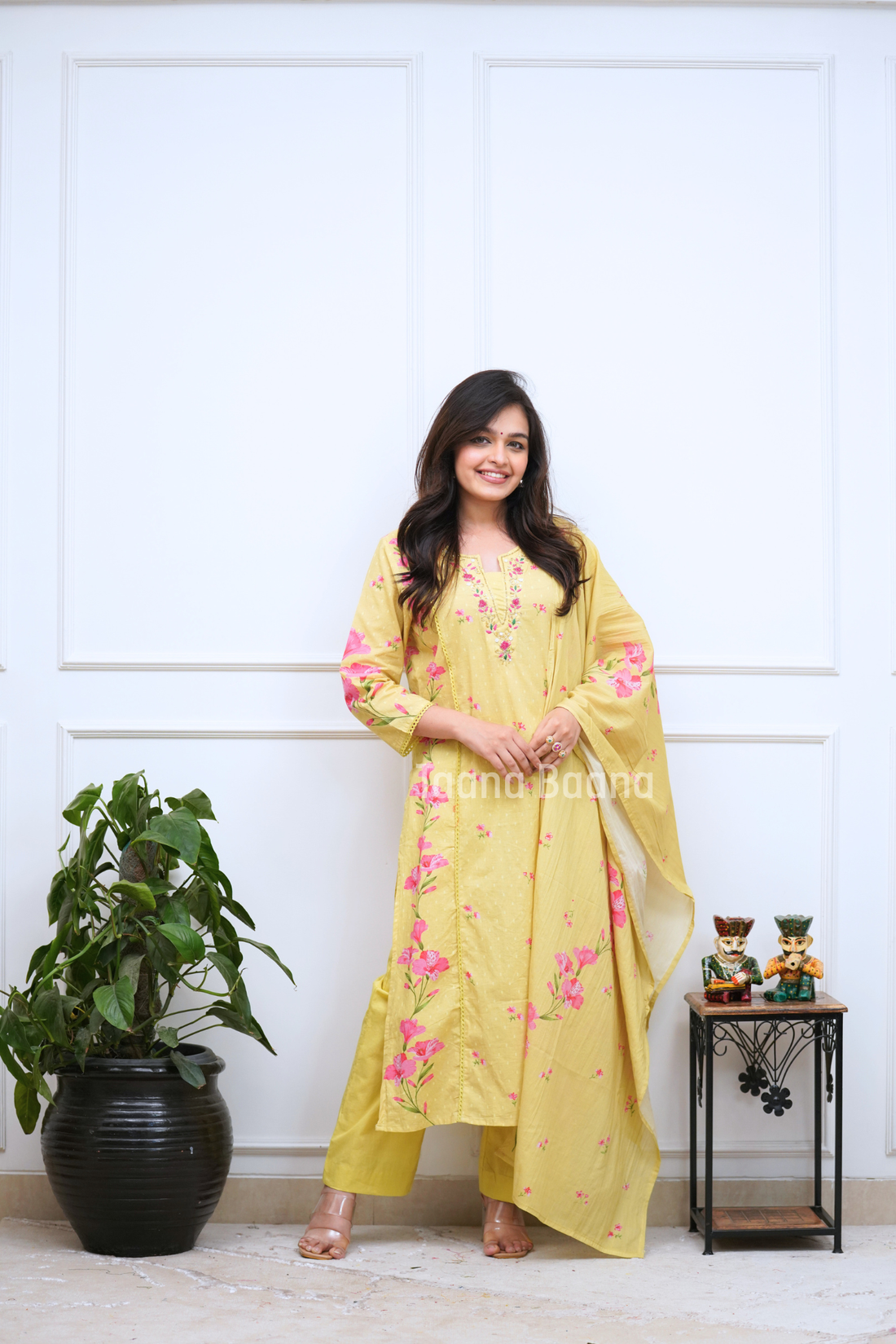 Dupatta Pant Set
