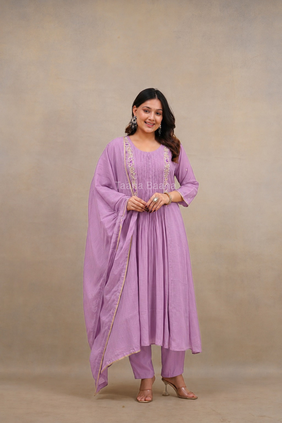 Anarkali Dupatta Set
