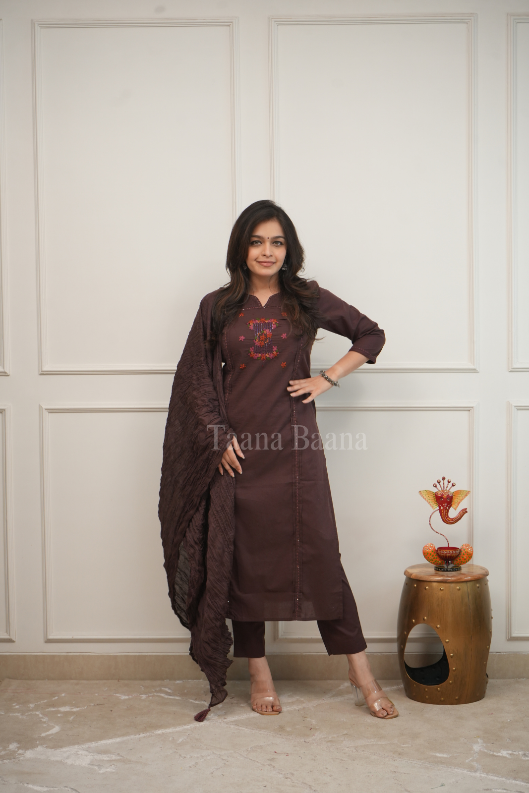 Dupatta Pant Set