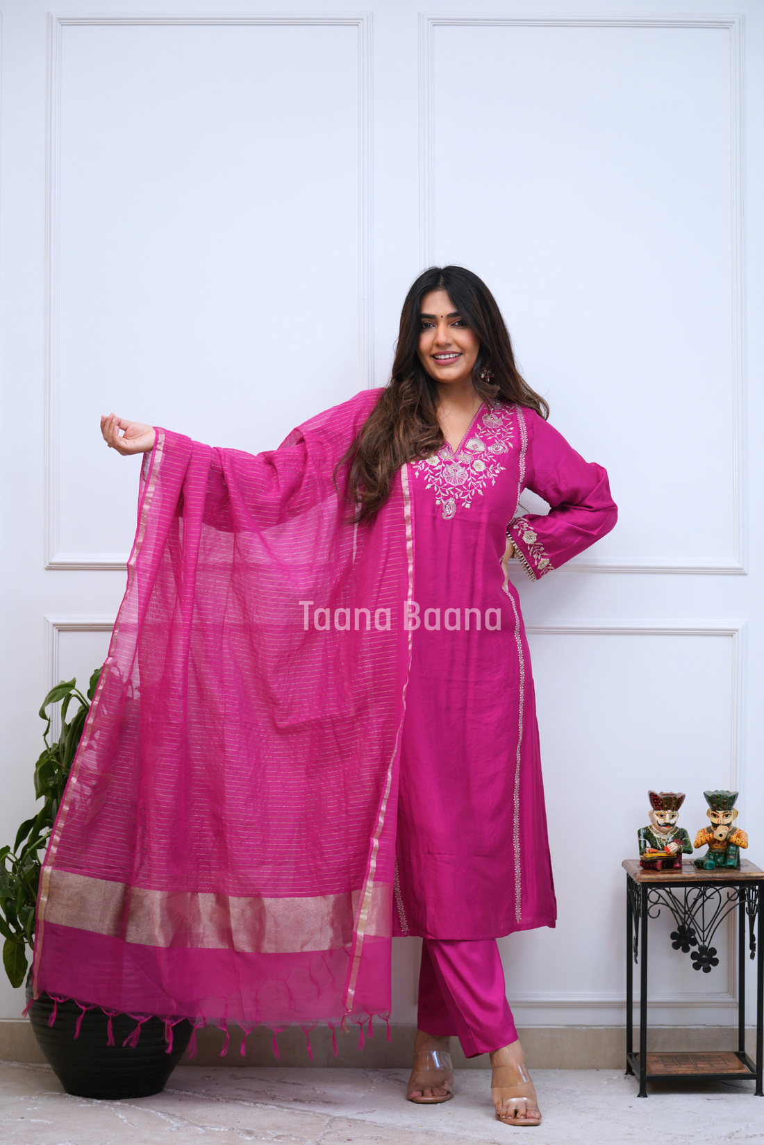 Dupatta Pant Set
