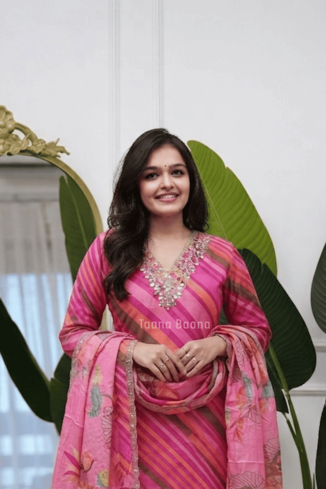 Dupatta Pant Set