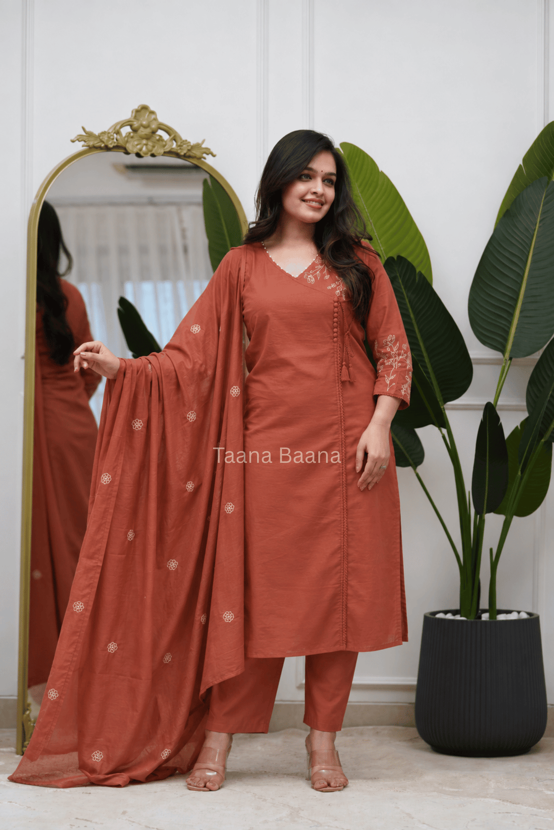 Dupatta Pant Set