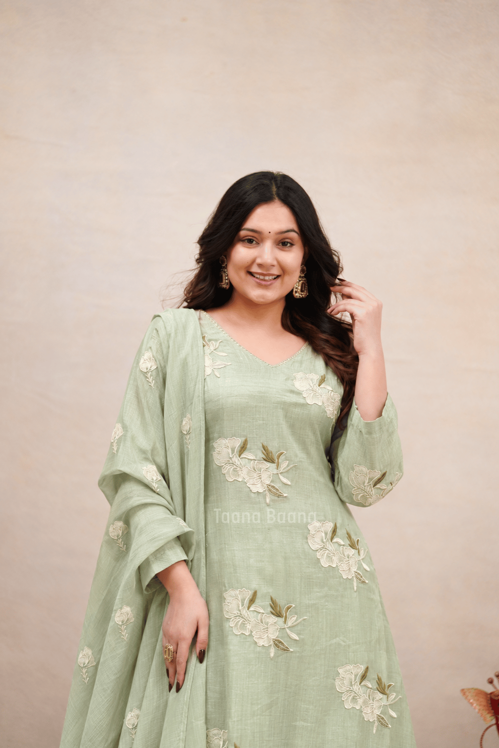 Dupatta Pant Set