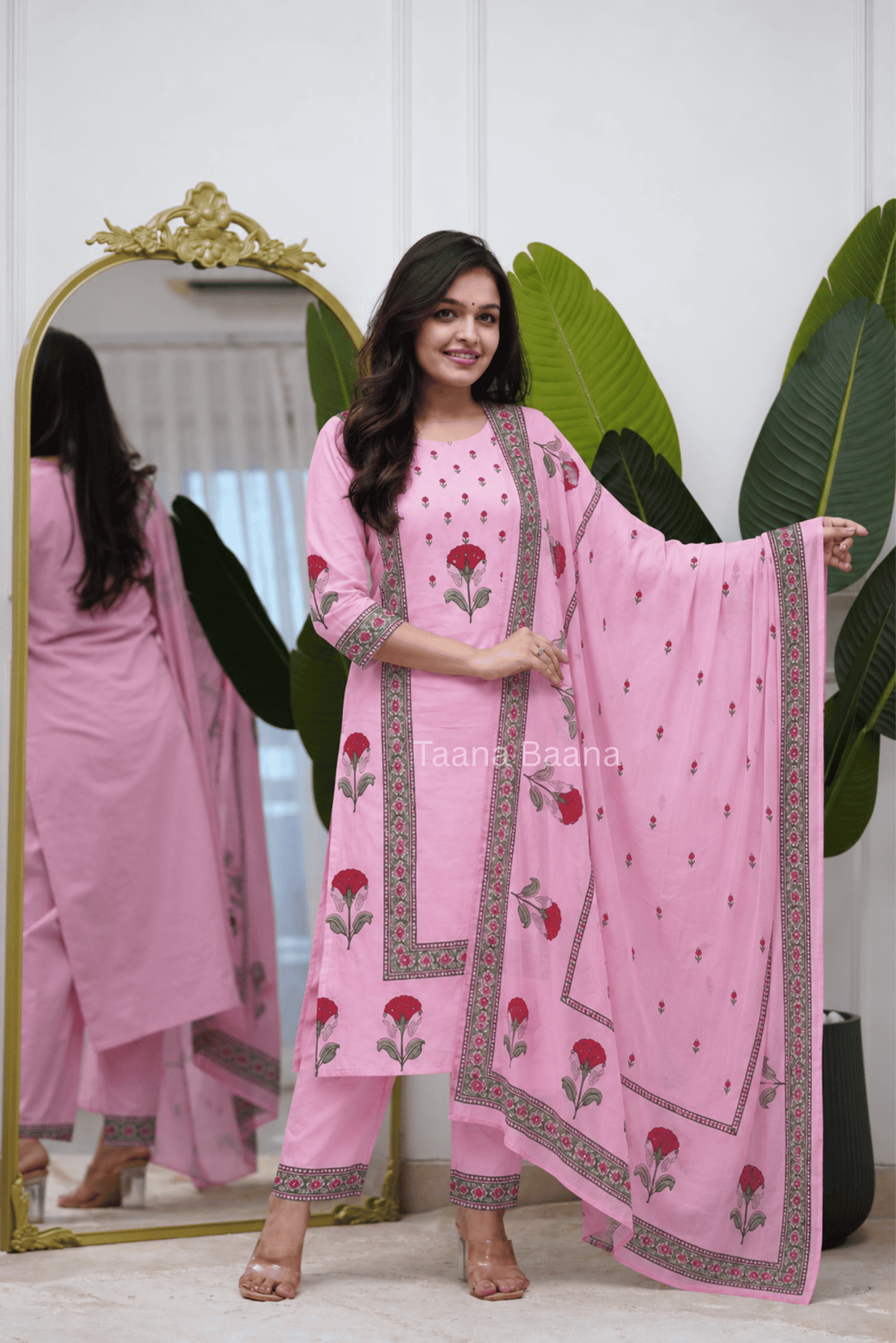 Dupatta Pant Set
