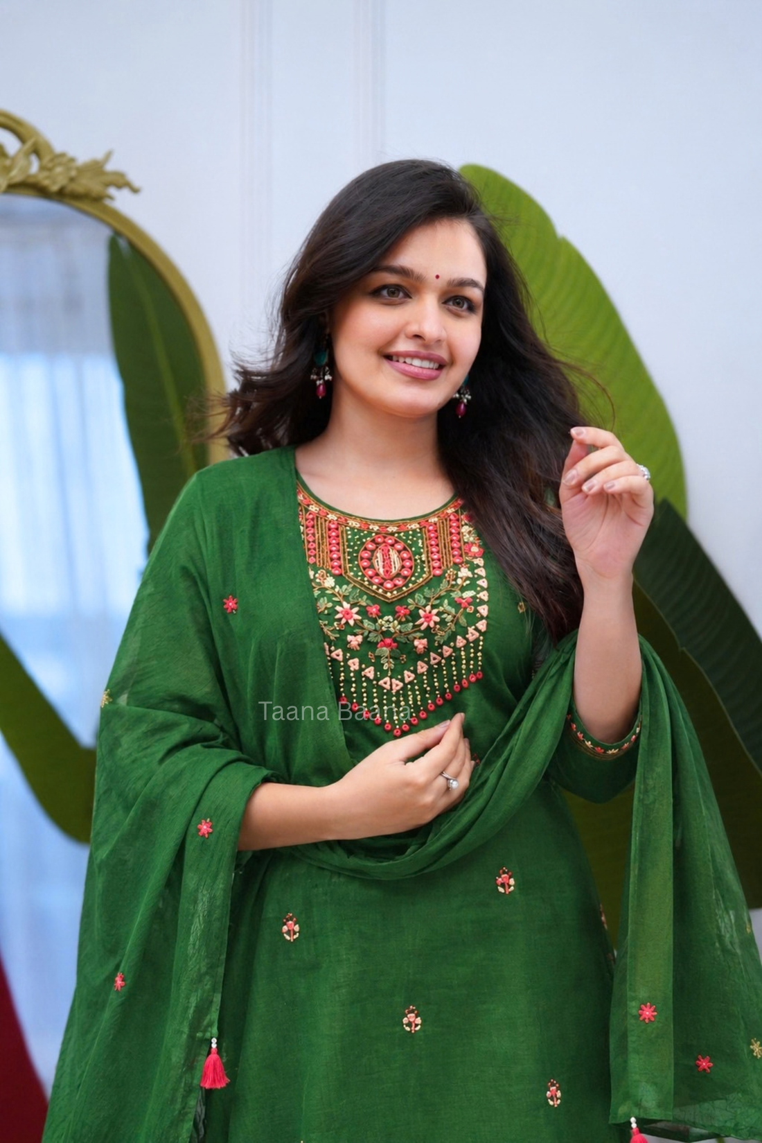 A-line Dupatta Set