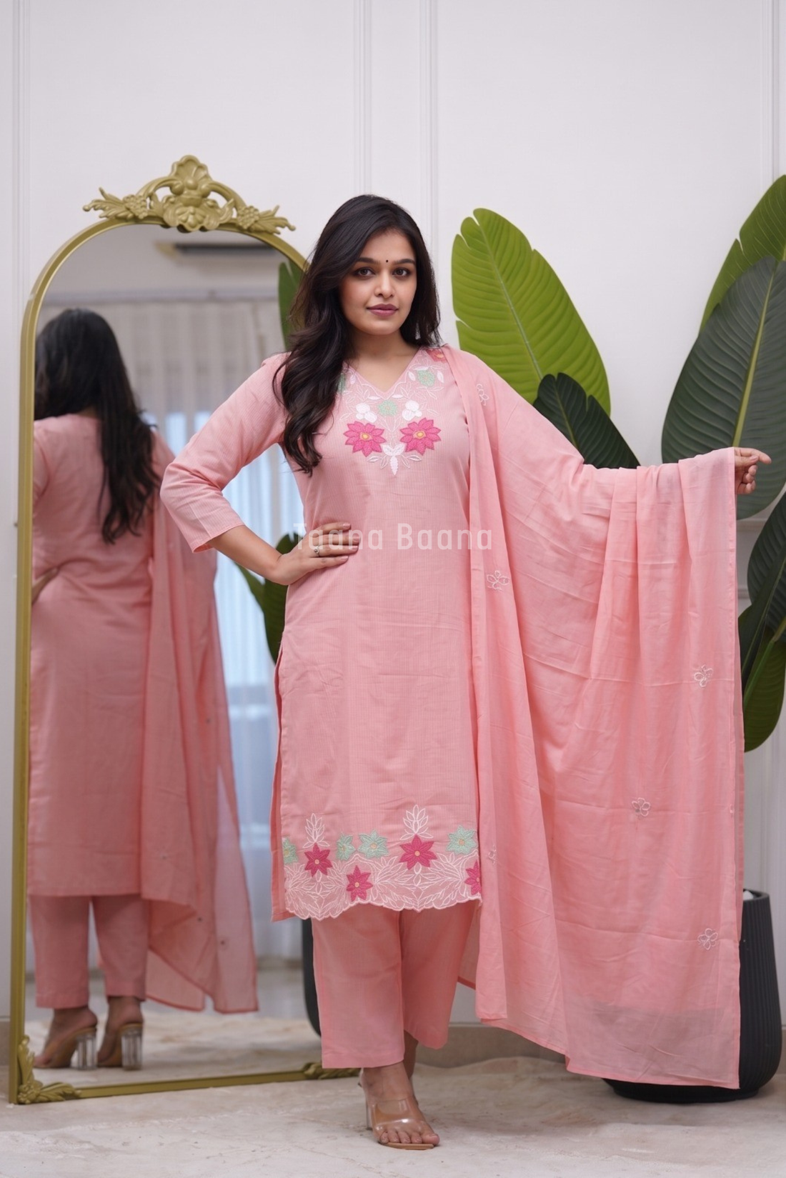 Dupatta Pant Set