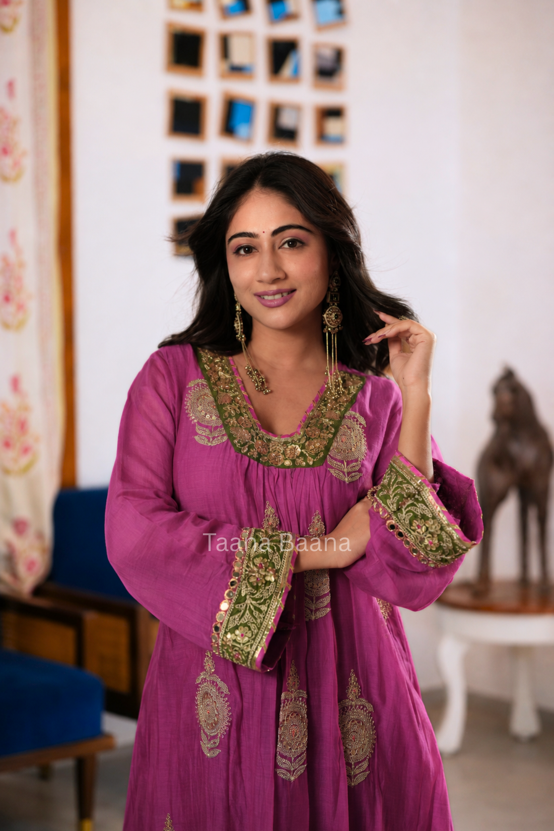 Dupatta Pant Set