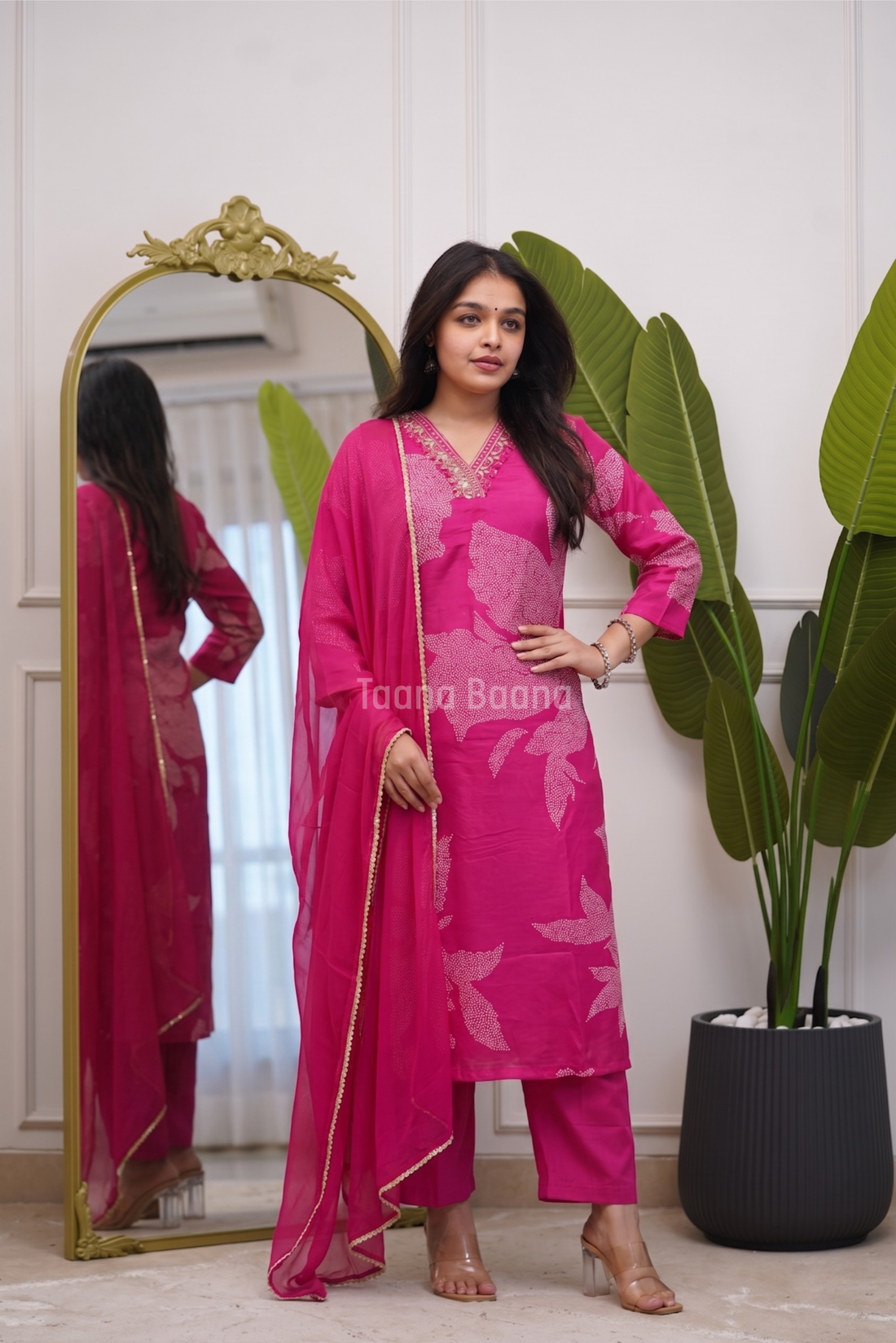 Dupatta Pant Set