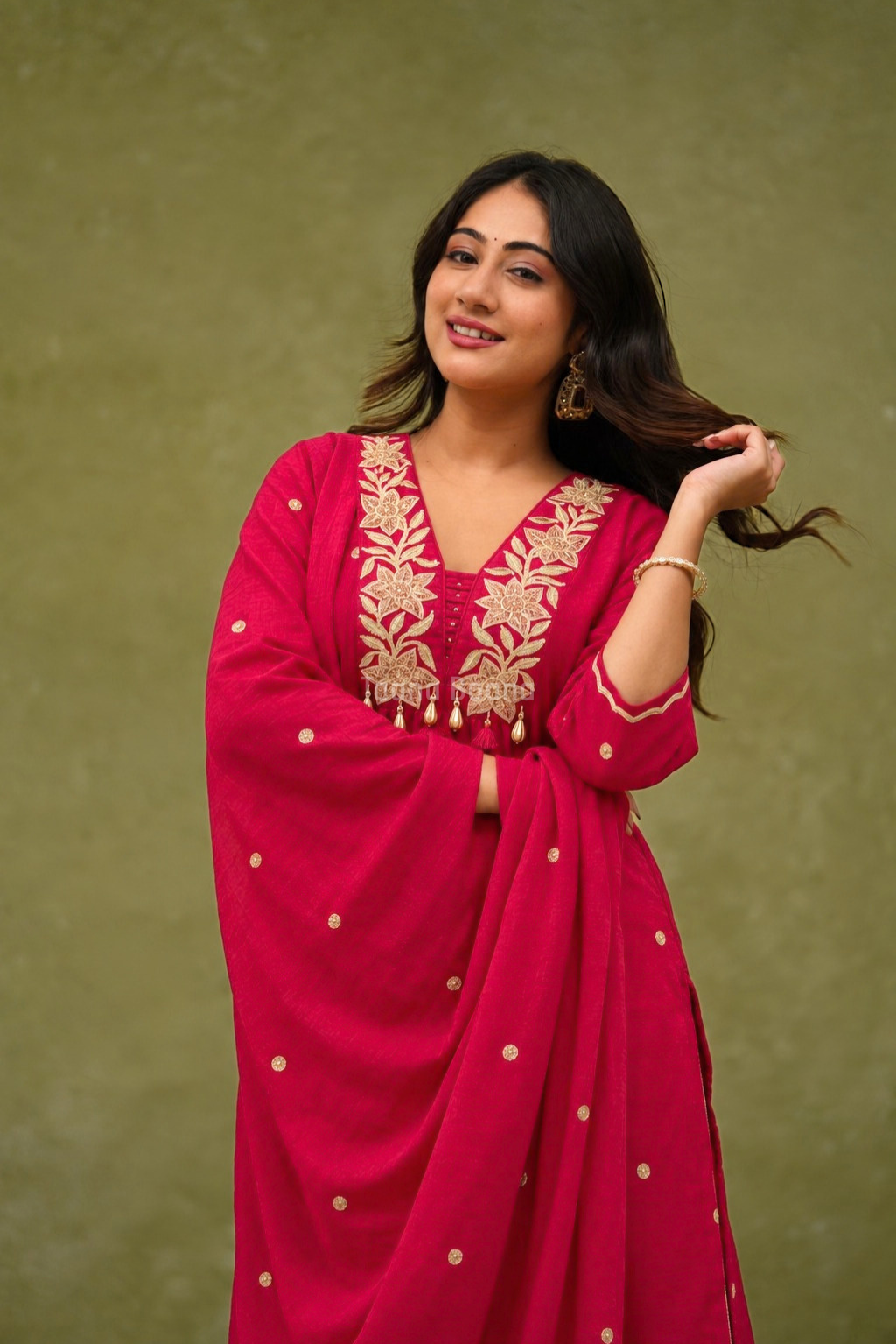 Dupatta Pant Set
