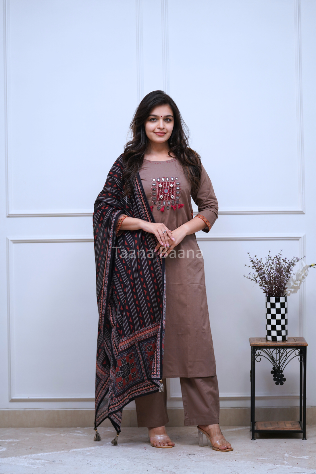 Dupatta Pant Set