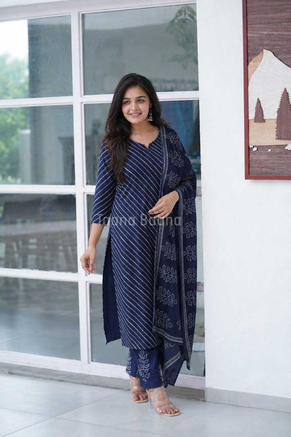 Dupatta Pant Set
