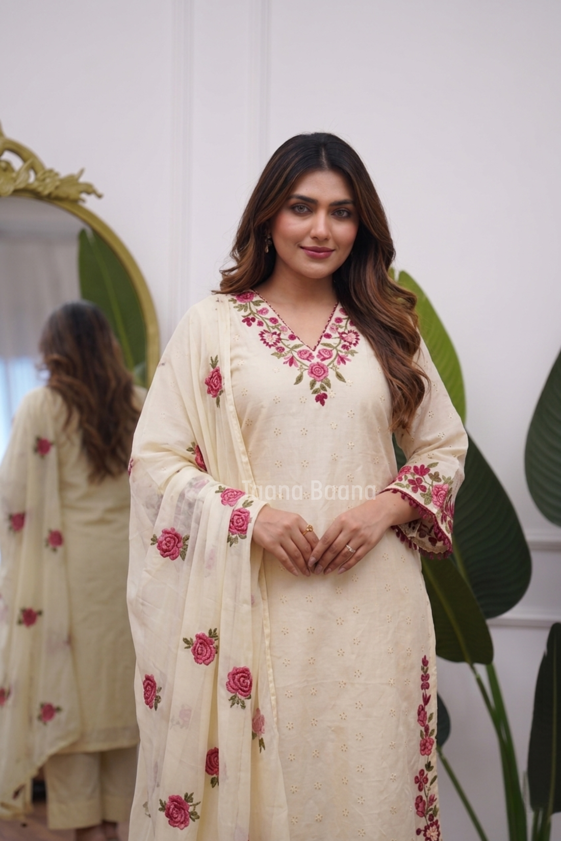 Dupatta Pant Set