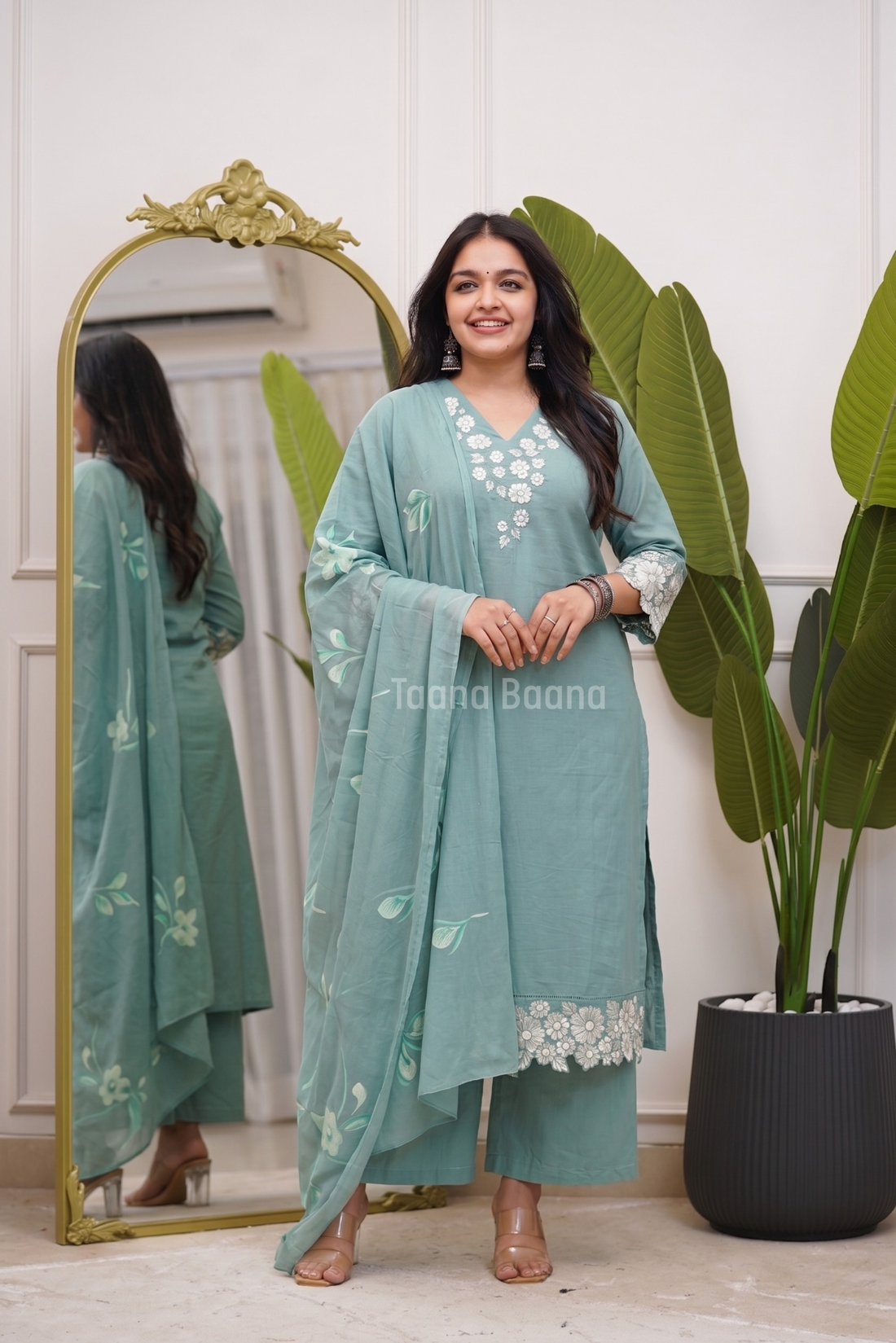 Dupatta Pant Set