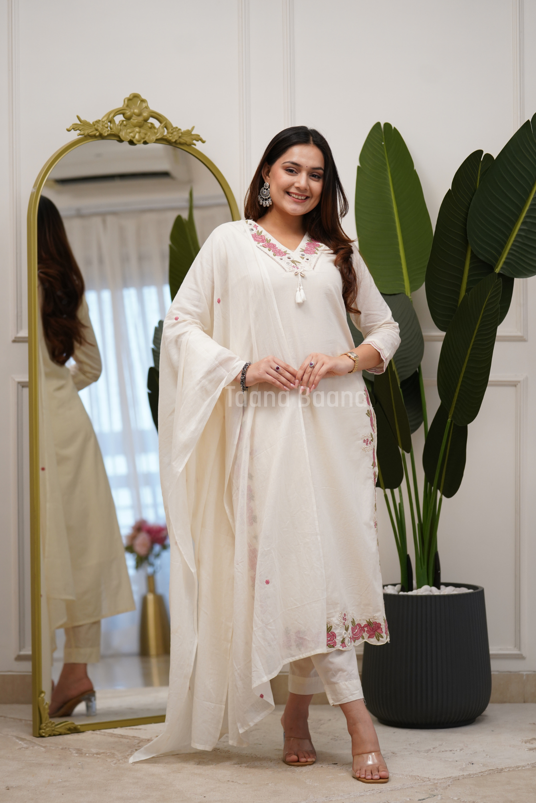 Dupatta Pant Set