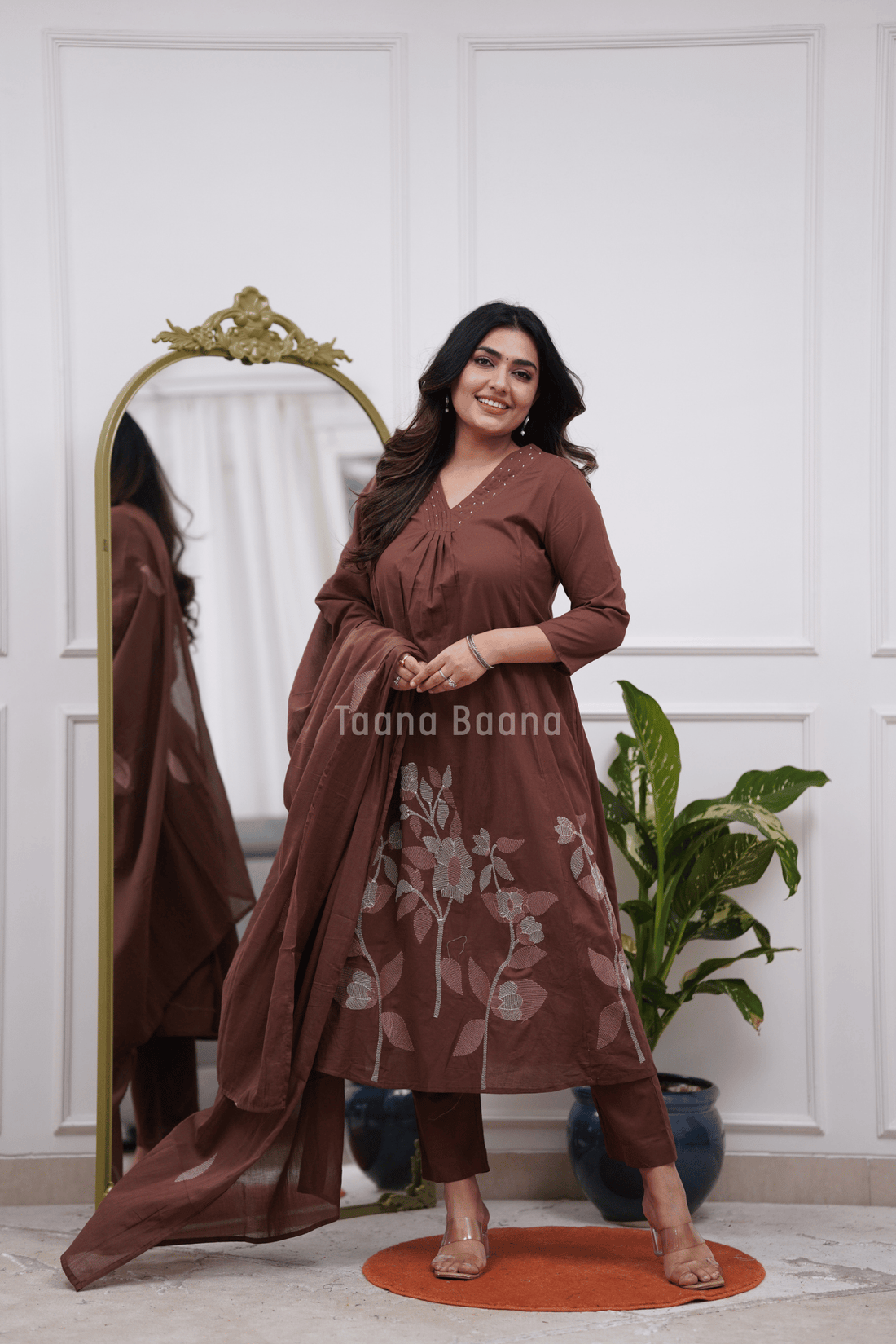 Dupatta Pant Set