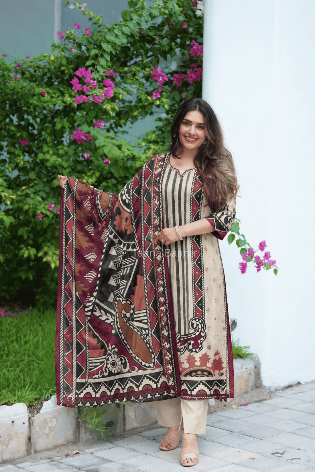 Dupatta Pant Set