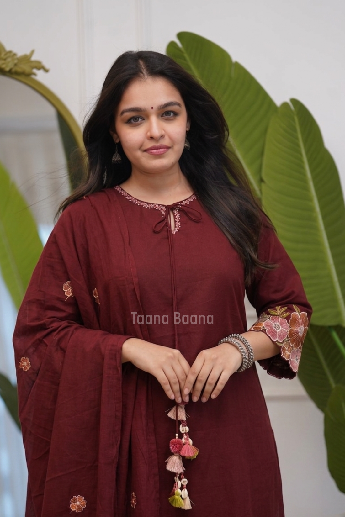Dupatta Plazo Set