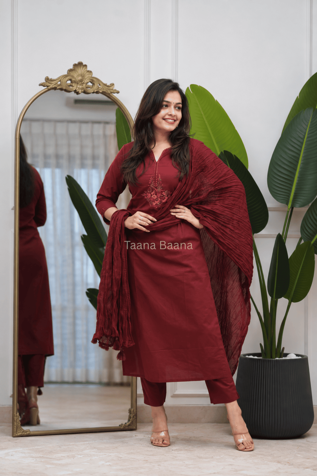 Dupatta Pant Set