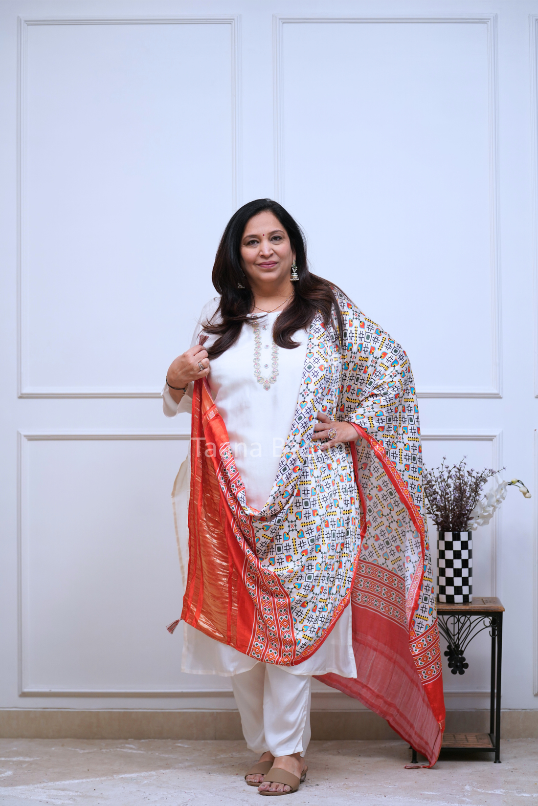 Dupatta Pant Set