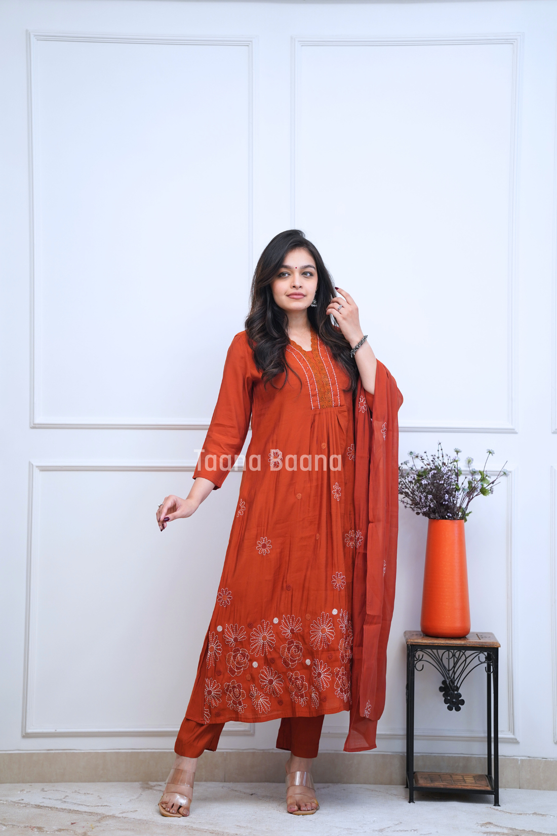 Dupatta Pant Set
