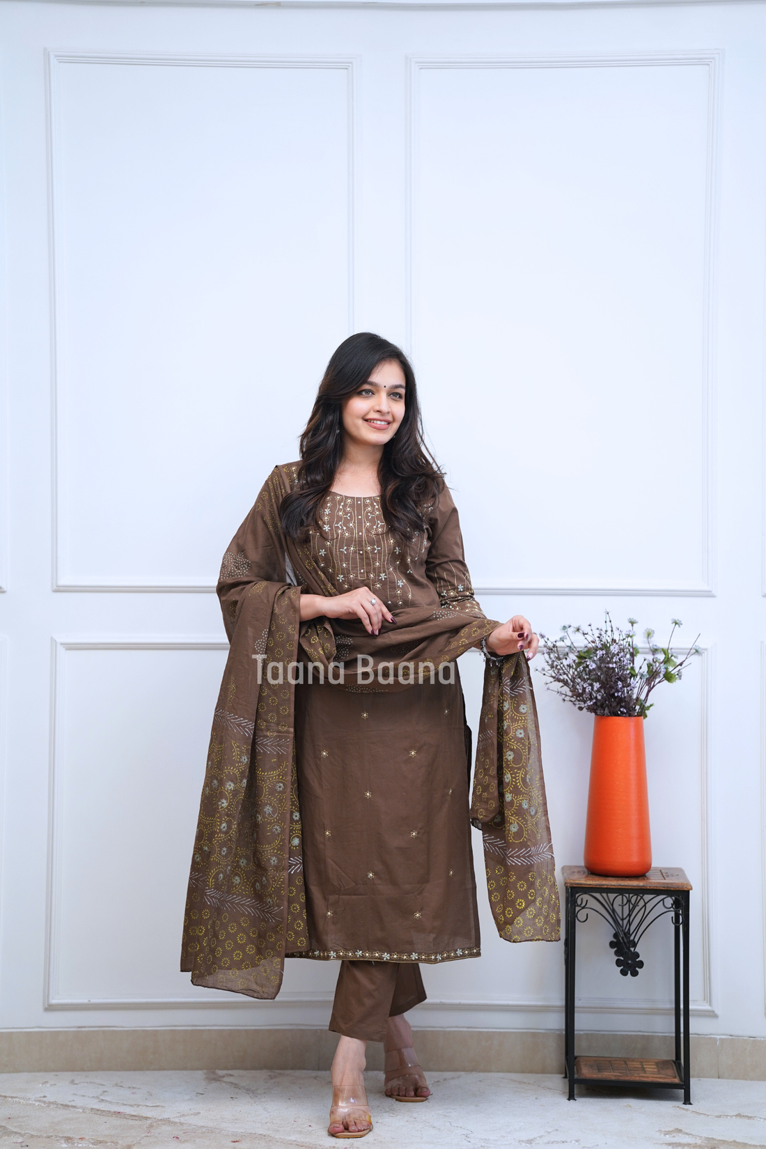 Dupatta Pant Set