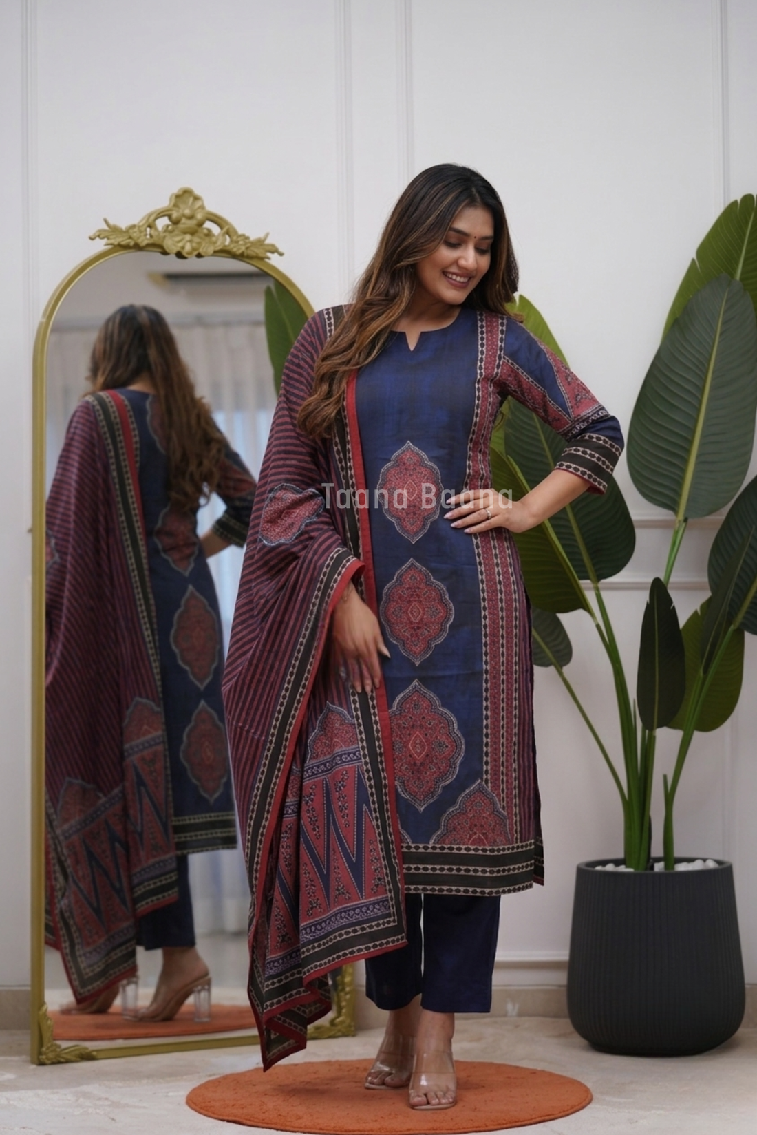 Dupatta Pant Set