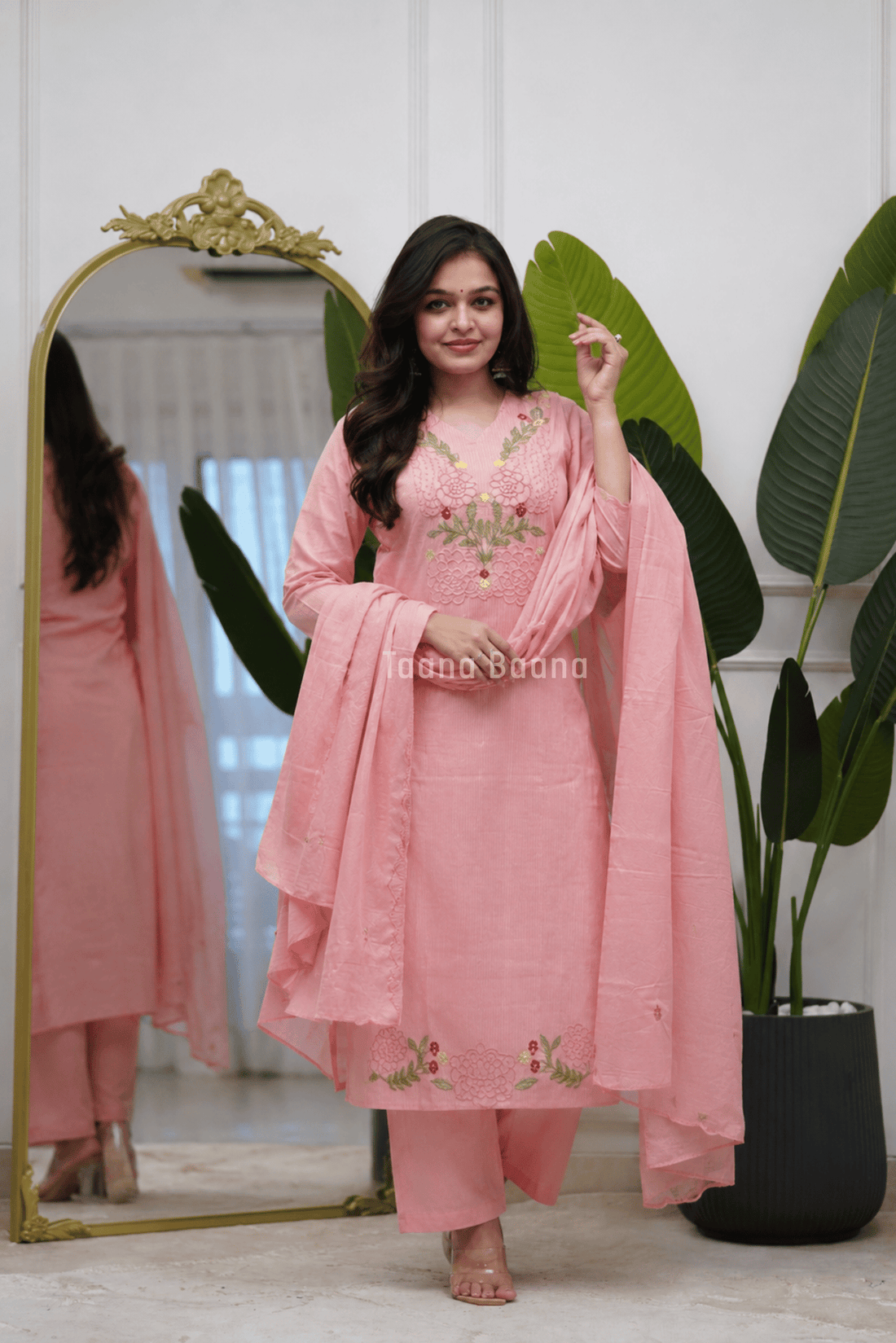 Dupatta Pant Set