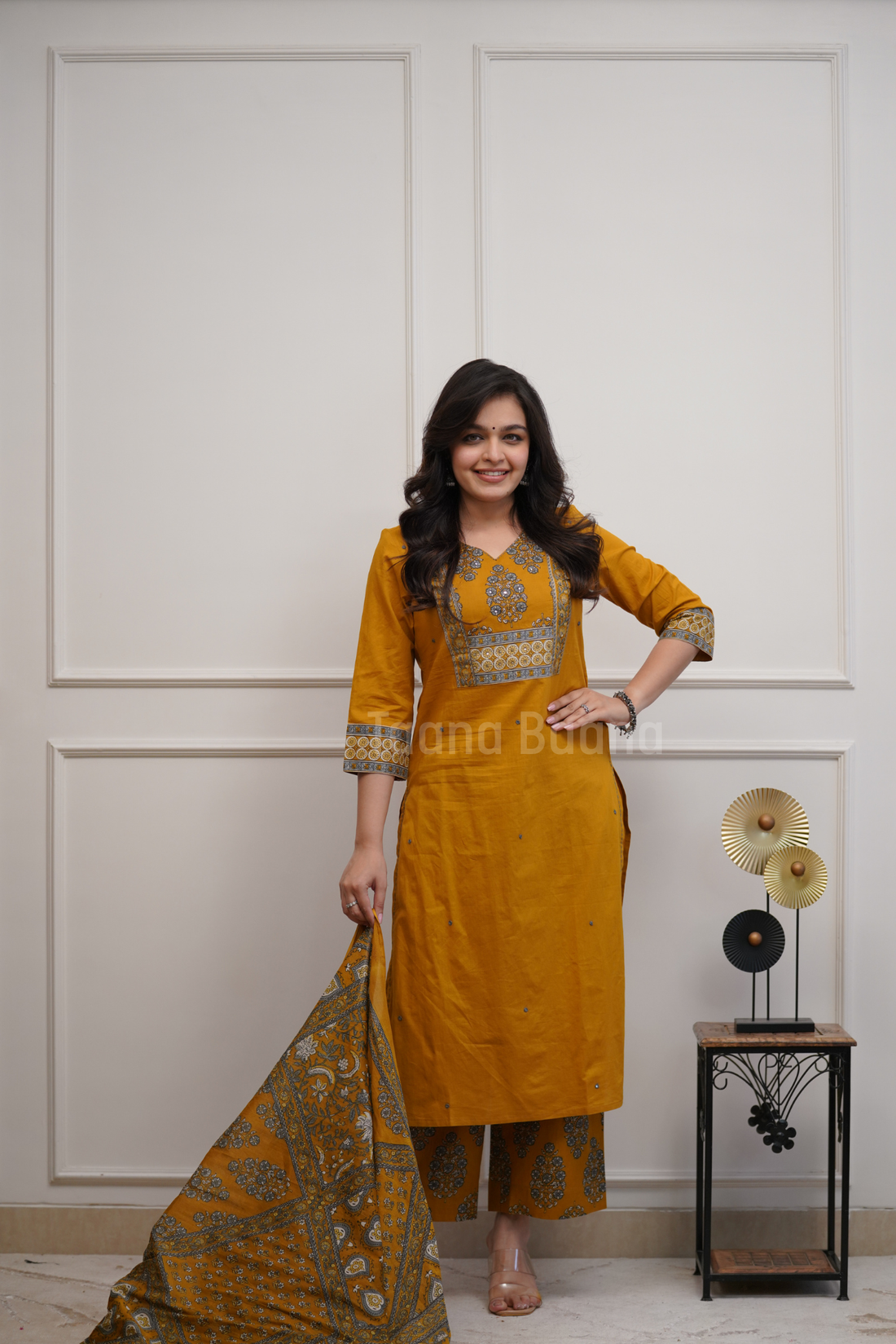 Dupatta Pant Set