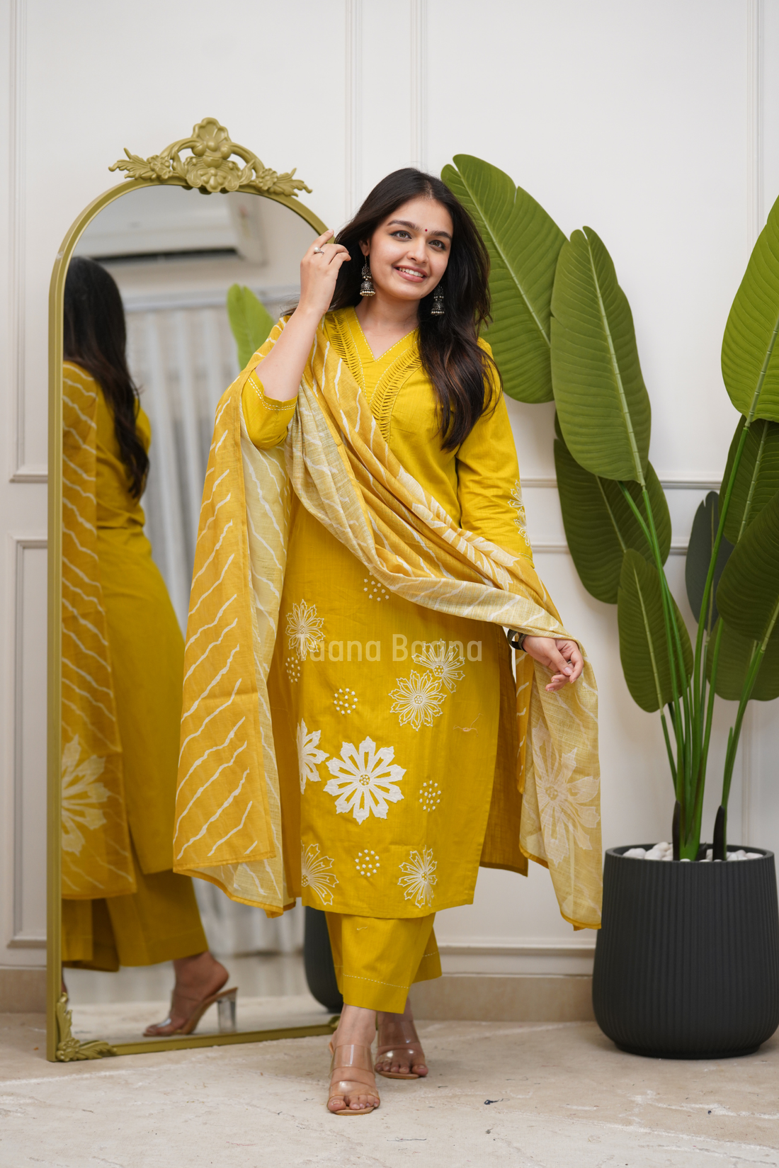 Dupatta Pant Set