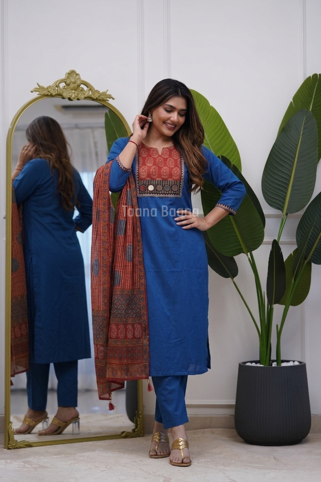Dupatta Pant Set