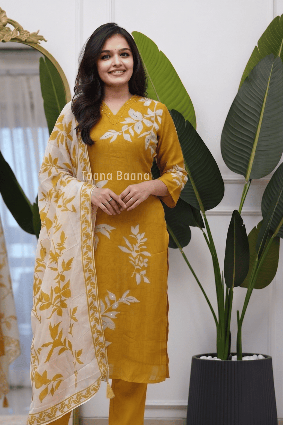 Dupatta Pant Set