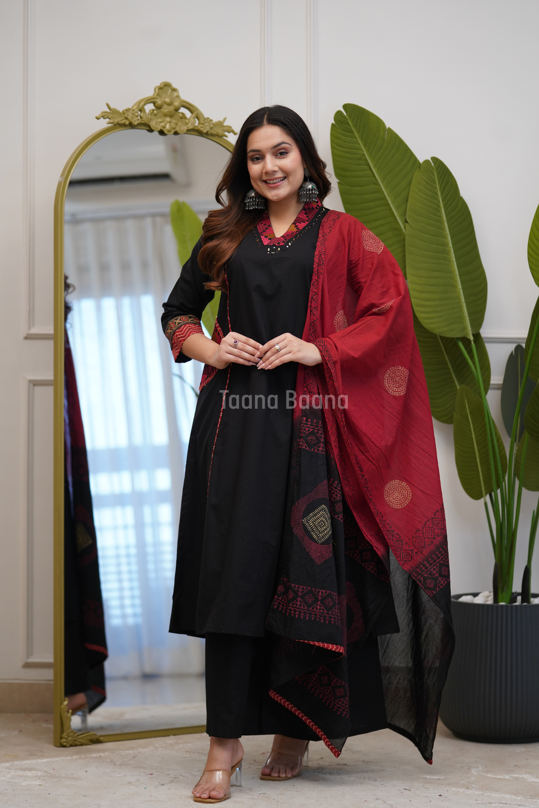 Dupatta Pant Set