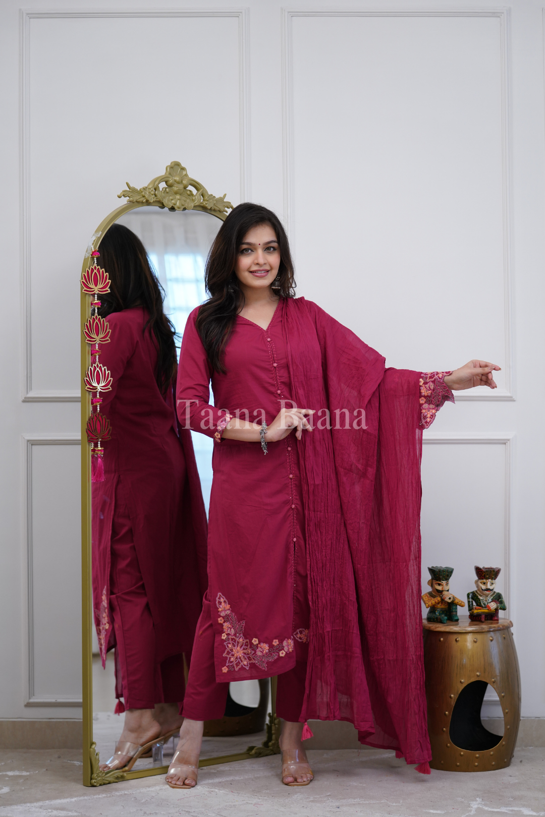 Dupatta Pant Set