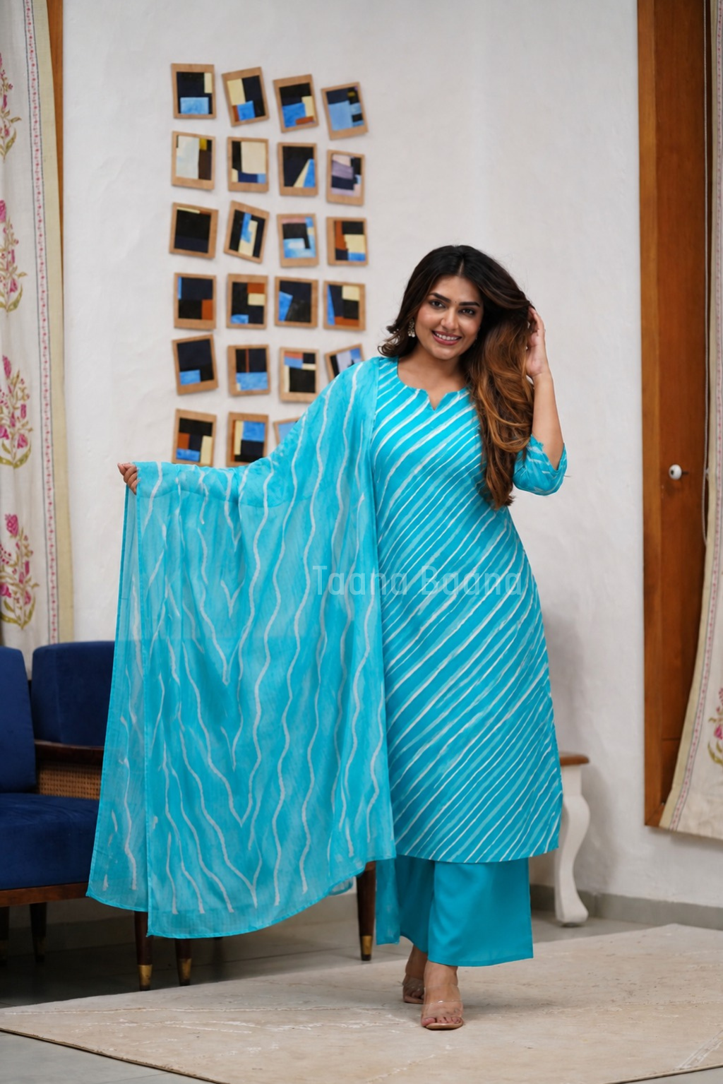 Dupatta Pant Set