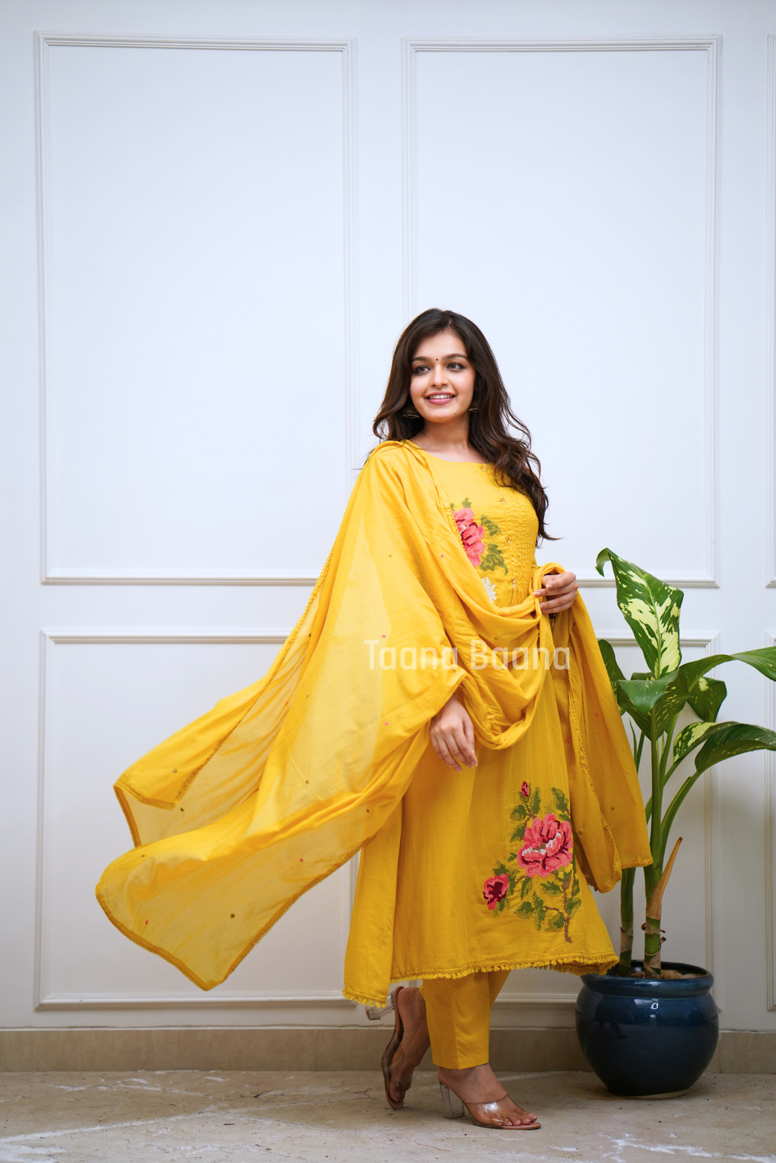Dupatta Pant Set